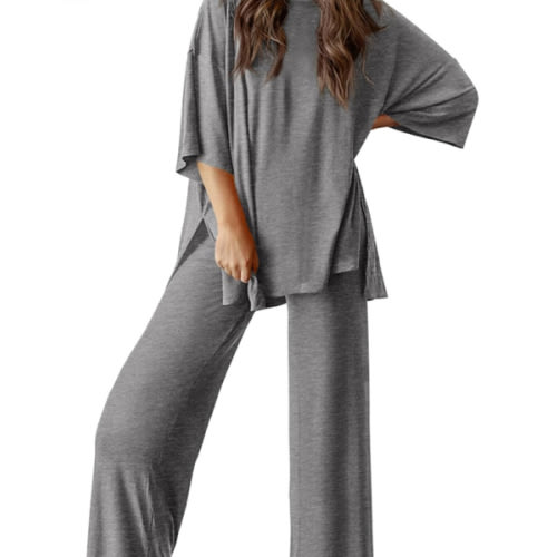 PRETTYGARDEN Two Piece Sets For Women Summer Fashion Lounge Matching Set 2025 Travel Vacation Airport Outfits Clothing