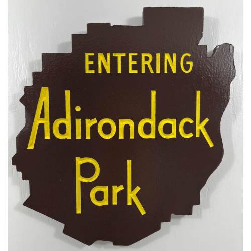 11 inch Entering Adirondack Park Sign