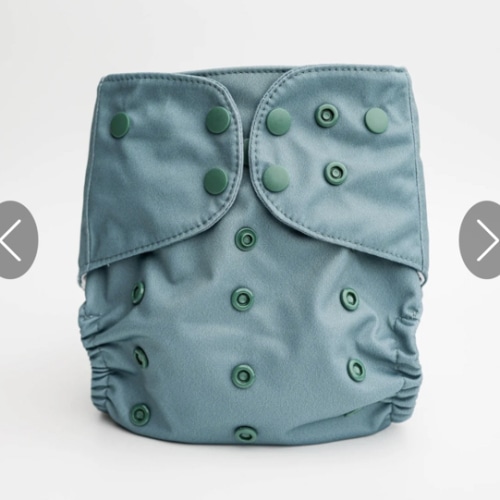 Luxe Pocket Cloth Diaper with Dual Inner Gussets and Athletic Wicking Jersey