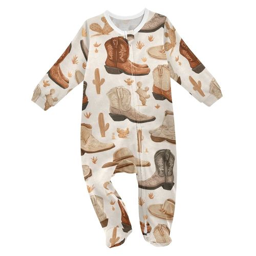 Baby Sleepers Newborn Baby One-Piece Footies for Girl Boy