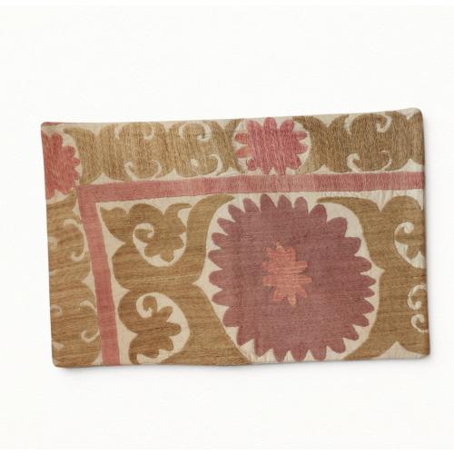 Lumbar Vintage Suzani Pillow Cover