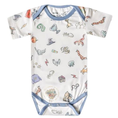 Harry Potter Short Sleeve Bodysuit, 3-6 M