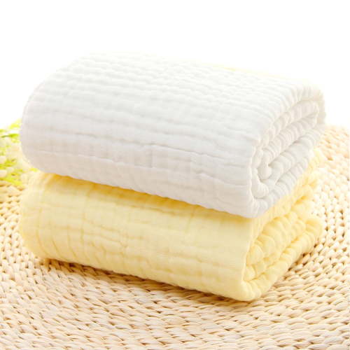 Yiliangx 2 Pack Hooded Baby Towels for Newborn,Cotton Baby Bath Towel with Hood for Babies, Infant, Toddler &Kids, Soft &Absorbent,31x31'', (White+Yellow)