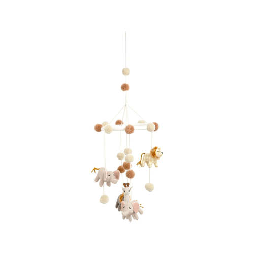 Crane Baby Kendi Safari Animal Nursery Ceiling Hanging Decor - White – Bambi Baby