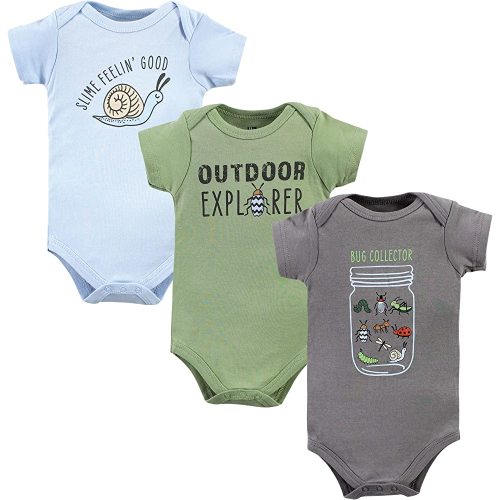 Hudson Baby Baby Cotton Bodysuits