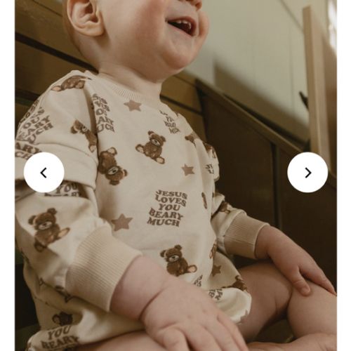 Jesus Loves You Beary Much Bubble Jumpsuit – OUR HOUSE ABOVE