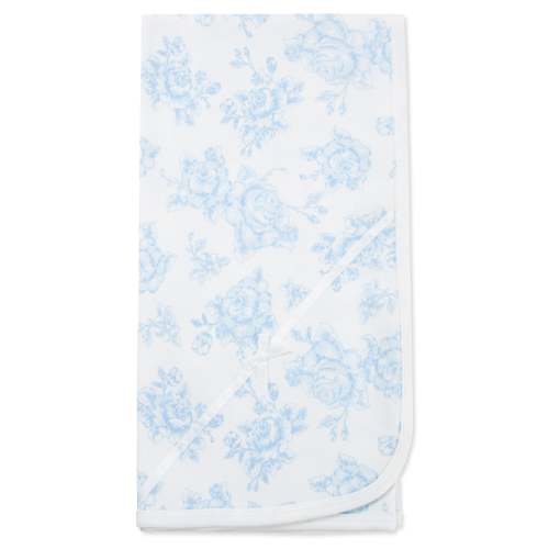 Blue Roses Blanket