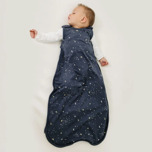 Ecolino® Adjustable Baby Sleep Bag, Organic Cotton, Universal Size: 2 Months - 2 Years, Milky Way