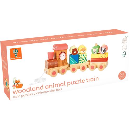 Woodland Animal Puzzle Train