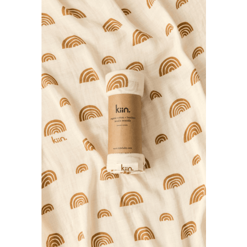 Organic Muslin Swaddle - Rainbow