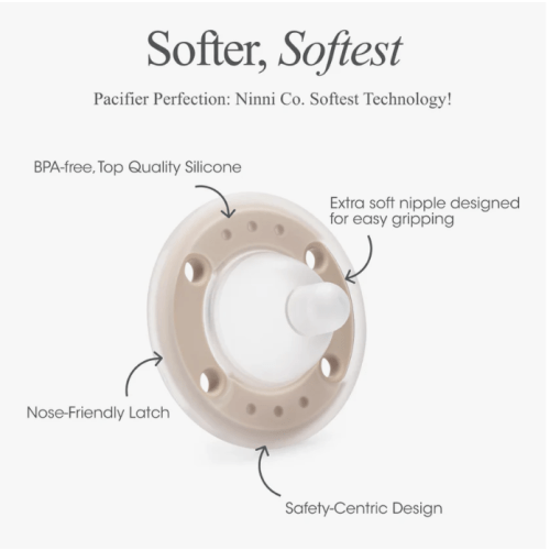 Ninni Pacifier Oatmeal 2 Pack