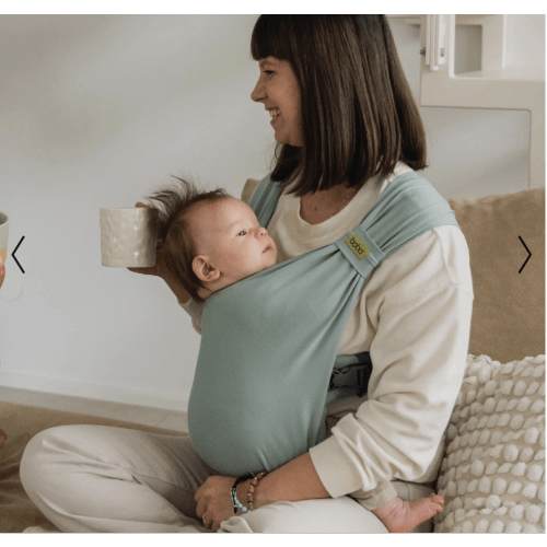 Boba Bliss Baby Wrap Carrier | Sea Mist