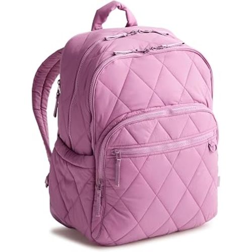 Vera Bradley Women's Featherweight Large Bancroft Backpack – Bordeaux, 28L