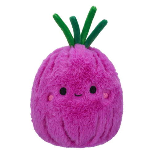 Squishmallows FuzzAMallow Official 5 inch Azibek the Red Onion - Child's Ultra Soft Stuffed Plush Toy