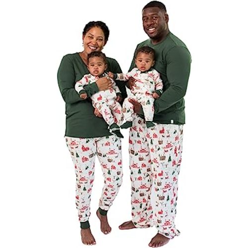 Burt's Bees Baby Baby Family Jammies Matching Holiday Organic Cotton Pajamas