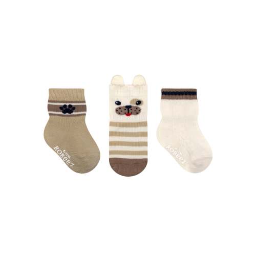 Puppy Love 3-Pack Baby Socks – Robeez