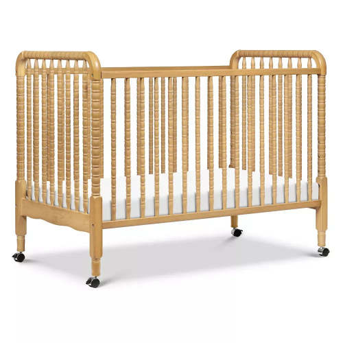 Jenny Lind Stationary Crib - Honey