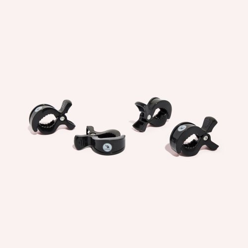 Pram Pegs 4 pack - Black