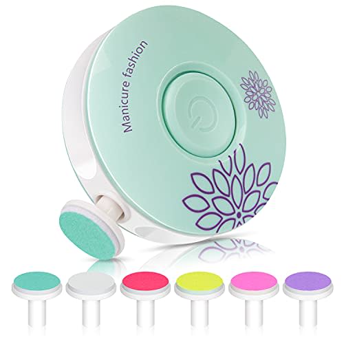 RUIBANG Baby Nail Trimmer File Electric-Baby Nail File Kit-Baby Nail File Clippers-Gift for Newborn Toddler Kids or Adults Toes and Figernails (Blue)
