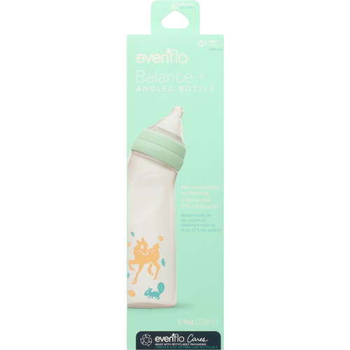 Evenflo 9 Ounce 0M+ Balance + Angled Bottle 1 ea
