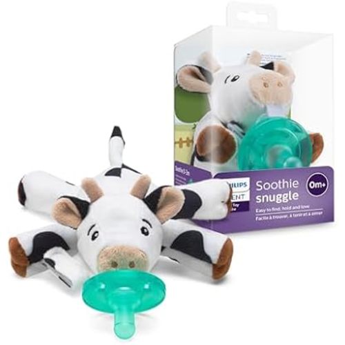 Philips Avent Soothie snuggle, 0m+, cow, 1 pack, SCF347/05