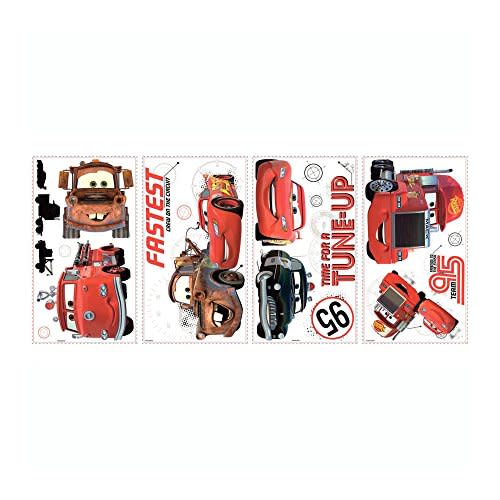 Disney Pixar Cars Friends to the Finish Peel and Stick Wall Decals