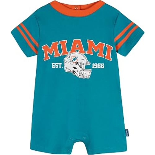 Gerber NFL Baby Short Sleeve Romper