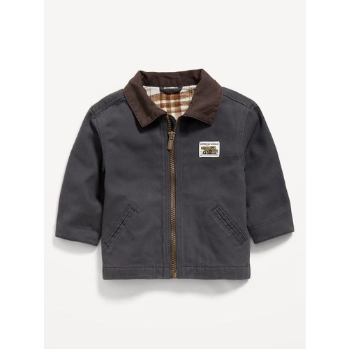 Full-Zip Twill Barn Coat for Baby | Old Navy