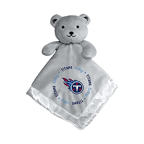 Baby Fanatic NFL Baby Security Blanket Bear Snuggle Toy for Newborn Boy Girl Unisex Stuffed Animal Officially Licensed- -Tennessee Titans