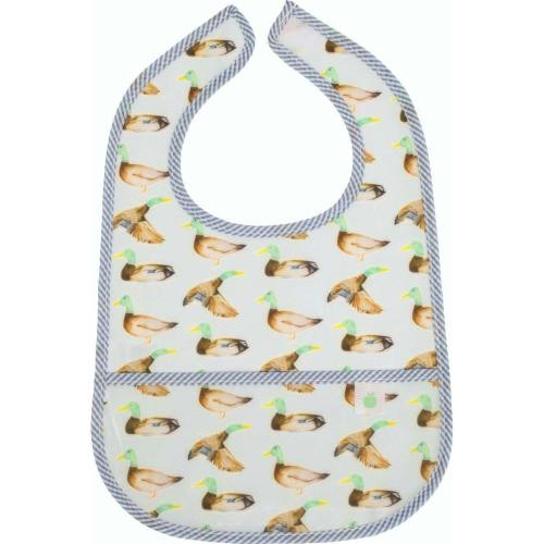 The Wipe It Bib in Mallards