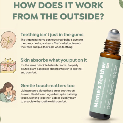 Mama's Teether natural numbing oils – Obvira