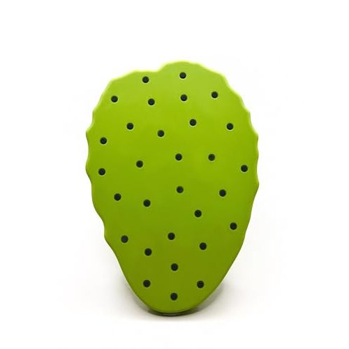 Mexican Baby Teether, Silicone Teething Toy for Teeth Relief, Soothing Grip for 3+ Months, BPA-Free (Nopal)