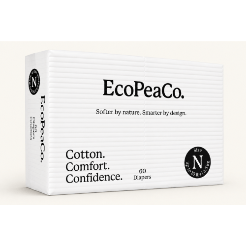 Cotton Enhanced Diapers - Pack (NEW)