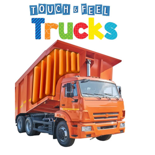 Trucks - Touch and Feel Board Book - Sensory Board Book (Touch & Feel Sensory Board Books for Baby & Toddler Time)