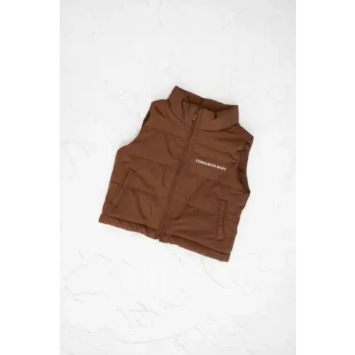 Puffer Vest - Chocolate