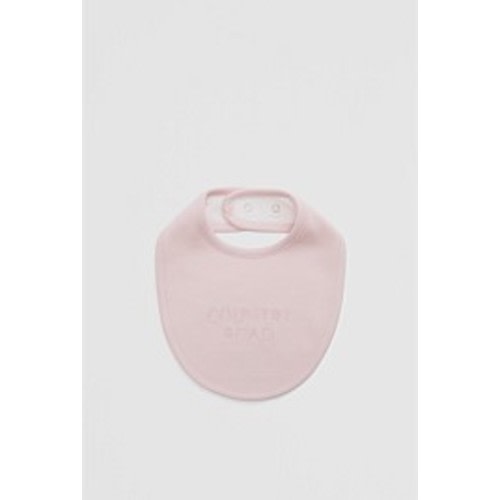 Mineral Pink Organically Grown Cotton Waffle Bib - Accessories | Country Road