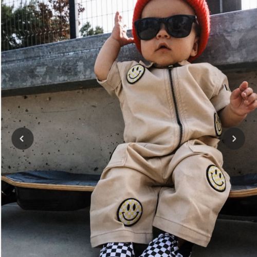 Tan Smile Squad Mechanic Suit