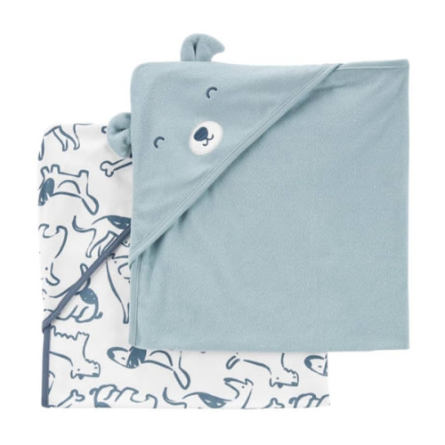 Carter's Hooded Towel (2 Pack) - Cream, O/S