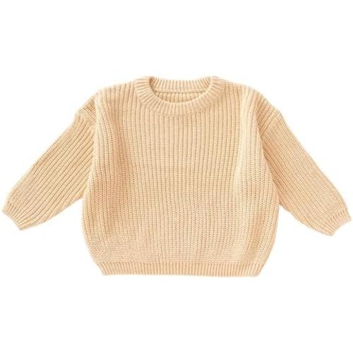 CIYCUIT Toddler Baby Girl Boy Sweater Fall Winter Long Sleeve Knit Pullover Sweatshirt Outfit