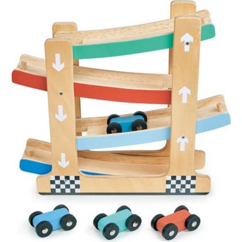 Wooden Ramp Racer Toy