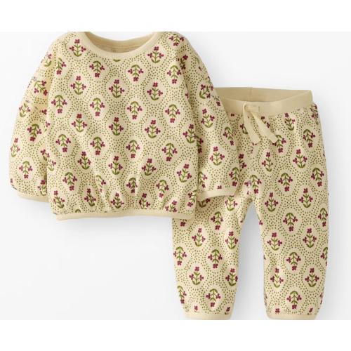 Baby Long Sleeve Waffle Top & Pants Set | Hanna Andersson