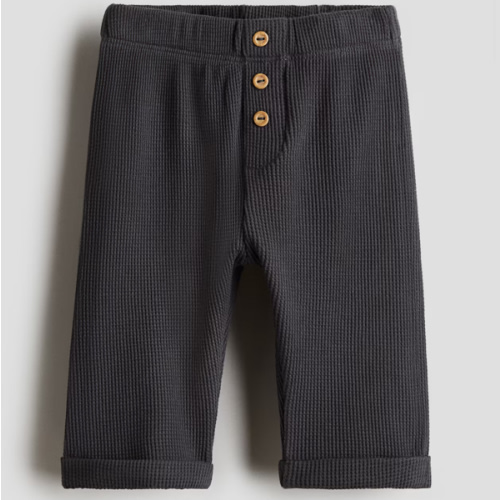 WAFFLED JERSEY PANTS