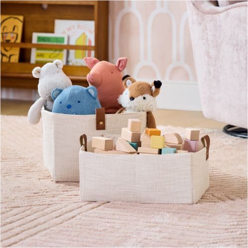 Medium Slub Cotton Storage Bin