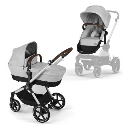 Cybex EOS Lux 2-in-1 Stroller  - Lava Grey
