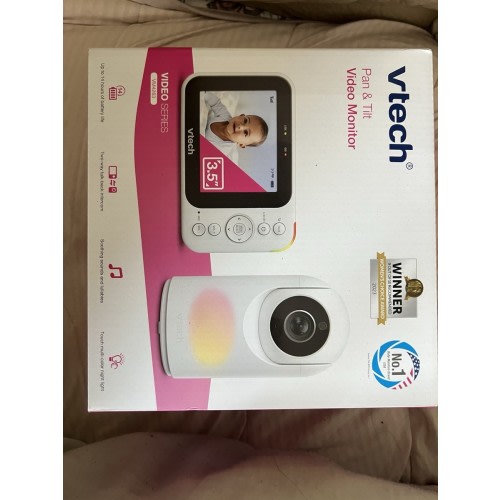 VTech VM5267 5" Digital Video Baby Monitor with Pan and Tilt and Night Light New