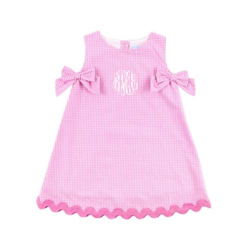 Light Pink Gingham Eleanor Dress