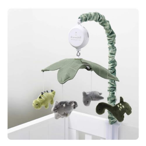 Dinosaur Baby Musical Crib Mobile