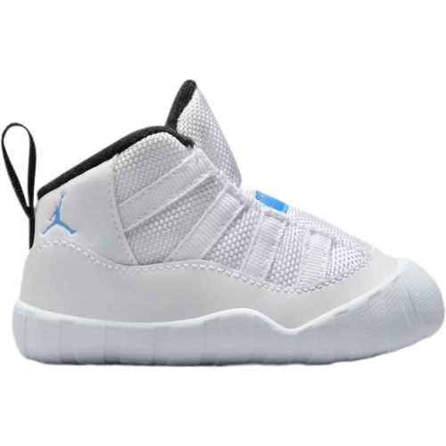 Jordan Air 11 Retro 'Legend Blue' Crib Booties Infant (CI6165-104, White) Size 3
