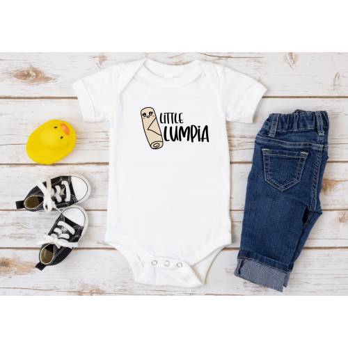 Lumpia - Little Lumpia / Filipino Infant Onesie, Toddler, Youth Shirts / Funny Kids Shirt / Filipino Food