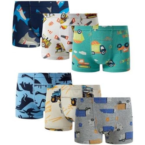 Baby Boys Trainer Underwear Little Kids Underpants Potty Toddler Boys Boxer Briefs Multiple Pack Of 6